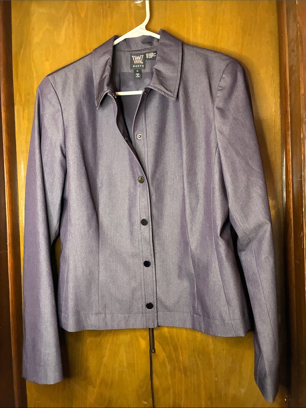 Worth Button-Front Women's Blazer